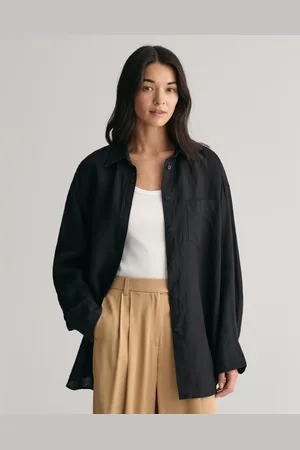 GANT Dam Oversized linneskjorta (34)