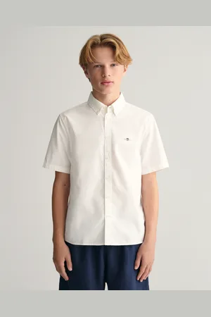 GANT Teens Teens kortärmad oxfordskjorta (134/140)