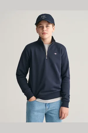 GANT Teens Teens Shield sweatshirt med halv dragkedja (134/140)