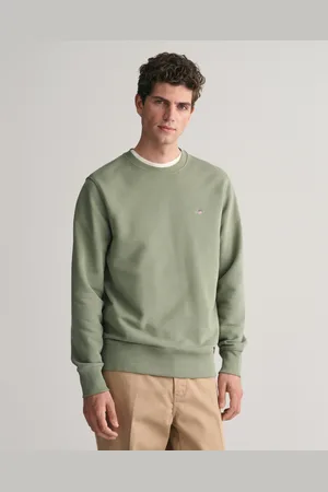 GANT Herr Shield sweatshirt med rund hals (S)