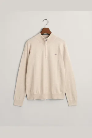 GANT Teens Teens Shield bomullströja med halv dragkedja (134/140)