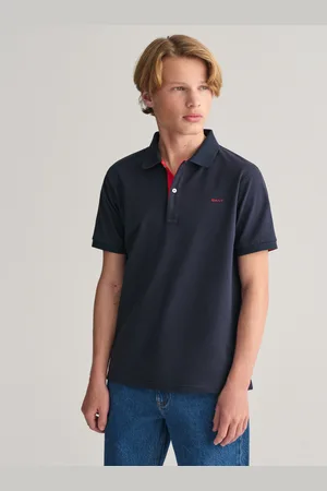 GANT Teens Teens kontrastfärgad pikétröja (134/140)
