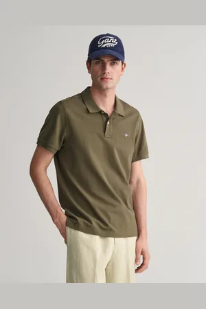 GANT Herr Regular fit Shield pikétröja (XS)