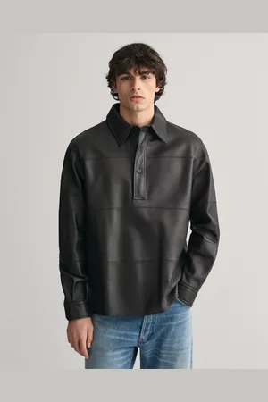 GANT Herr Heavy Rugger i skinn (S)
