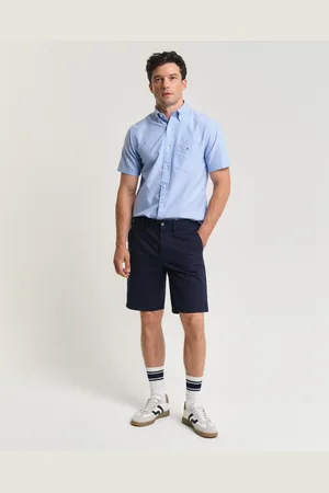GANT Herr Basic Regular fit Archive Shield chinosshorts (32)