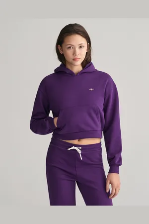 GANT Teens Teen Girls Shield cropped hoodie (134/140)
