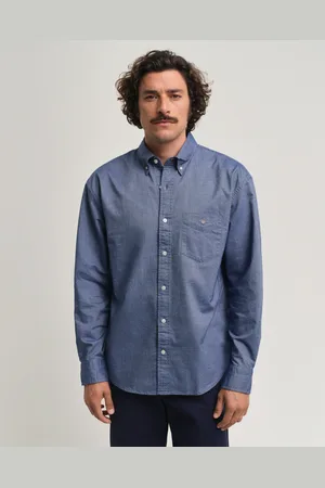 GANT Herr Relaxed fit oxfordskjorta (M)