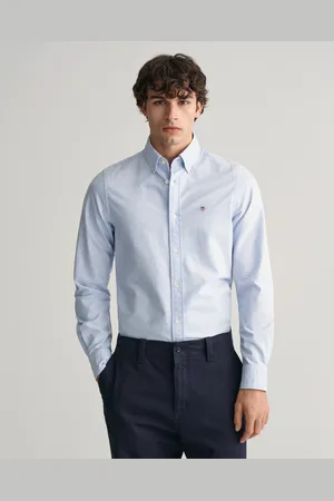 GANT Herr Slim fit oxfordskjorta med stretch (S)