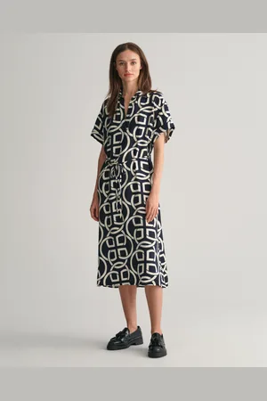 GANT Dam Kortärmad kaftan med monogram (34)