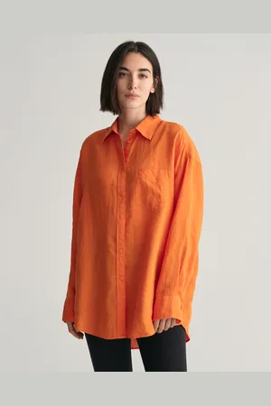 GANT Dam Oversized linneskjorta (32)
