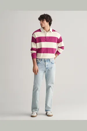 GANT Herr Loose Fit ljustvättade jeans (29/32)