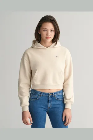 GANT Teens Teen Girls Shield cropped hoodie (134/140)