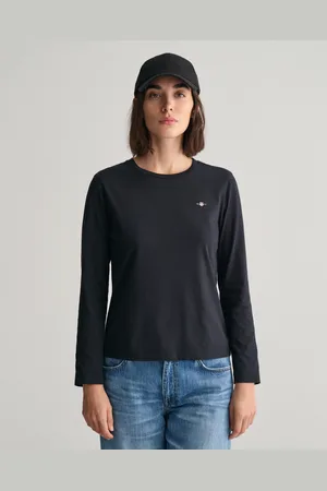 GANT Dam Shield långärmad T-shirt (XS)