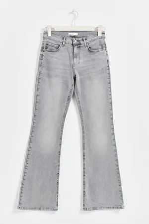 ONLY Tall ONLROSE SWEET - Flared Jeans - light grey denim/grey