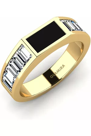 GLAMIRA Fashion HERRRINGAR Marius 585 Gult Guld/Swarovski Kristaller