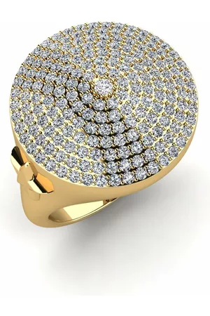 GLAMIRA Fashion HERRRINGAR Phokas 375 Gult Guld/Diamant