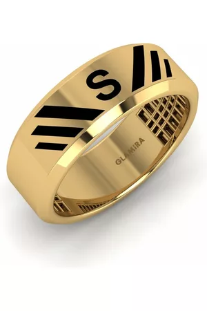 GLAMIRA HERRRINGAR Bacler S 375 Gult Guld