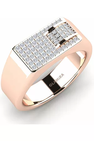 GLAMIRA Fashion HERRRINGAR Lorin 585 Rött Guld/Diamant