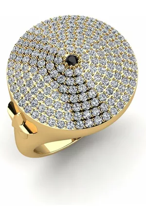 GLAMIRA Fashion HERRRINGAR Phokas 585 Gult Guld/Svart Diamant