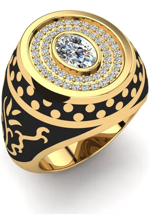 GLAMIRA Fashion HERRRINGAR Bratniel 585 Gult Guld/Moissanit