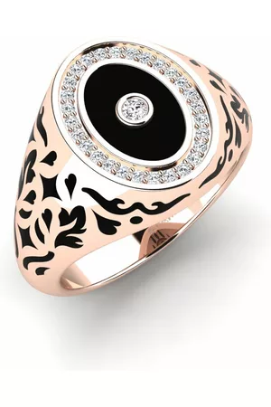 GLAMIRA Emalj HERRRINGAR Ruben 750 Rött Guld/Diamant