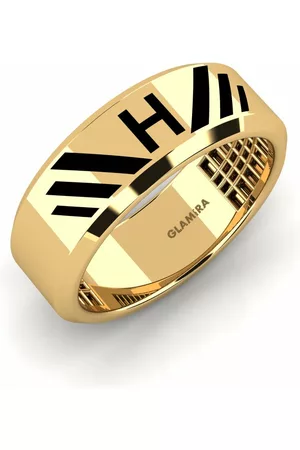 GLAMIRA HERRRINGAR Bacler 375 Gult Guld