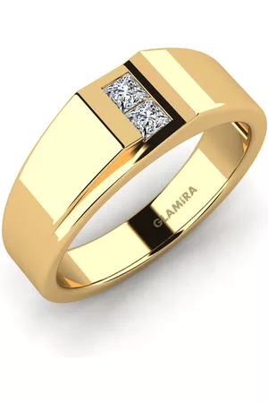 GLAMIRA Fashion HERRRINGAR Amir 585 Gult Guld/Swarovski Kristaller