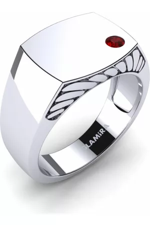 GLAMIRA HERRRINGAR Ares 925 Silver/Rubin
