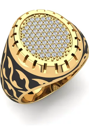 GLAMIRA Fashion HERRRINGAR Vegard 375 Gult Guld/Diamant