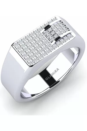 GLAMIRA Fashion HERRRINGAR Lorin 585 Vitguld/Swarovski Kristaller