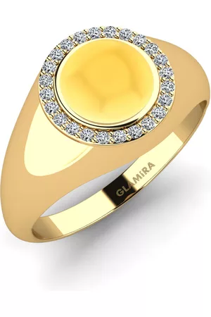 GLAMIRA Cabochon HERRRINGAR Nastille 585 Gult Guld/Citrin