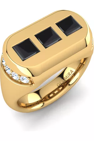 GLAMIRA Fashion HERRRINGAR Arlo 375 Gult Guld/Diamant
