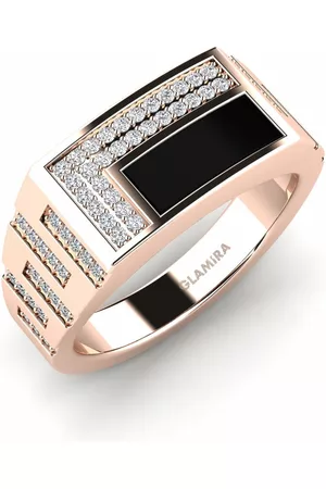 GLAMIRA Fashion HERRRINGAR Raul 585 Rött Guld/Diamant