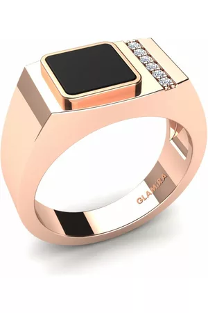 GLAMIRA Fashion HERRRINGAR Brava 585 Rött Guld/Diamant