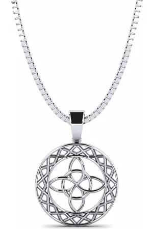 GLAMIRA Symboler HERRHALSBAND Hängsmycke Yaniv 375 Vitguld