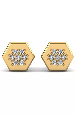 GLAMIRA Fashion Örhängen Örhänge För Barn Charmelle 375 Gult Guld/Diamant