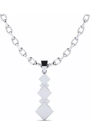 GLAMIRA Fashion HERRHALSBAND Hängsmycke Pavel 375 Vitguld