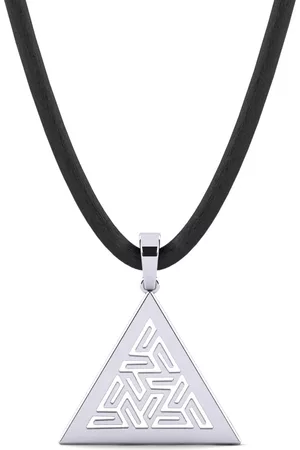 GLAMIRA Fashion HERRHALSBAND Hängsmycke Phung 375 Vitguld