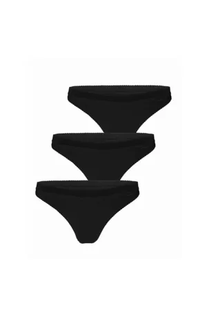 Björn Borg Kvinna String - 3-Pack Core Thong