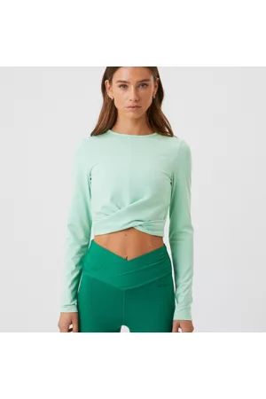 Björn Borg Kvinna Träninghoodies - Borg Cross Long Sleeve