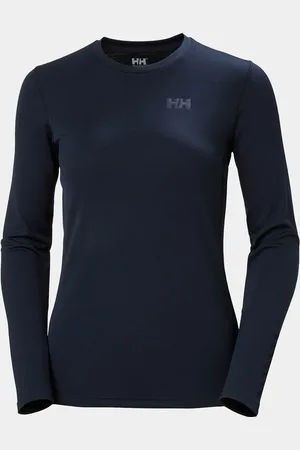 Helly Hansen Dam HH Lifa Active Solen Långärmat Baslager Marinblå L