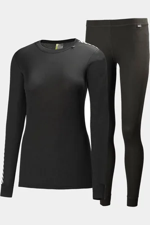 Helly Hansen Dam HH Comfort Lättviktigt Baslager Ställ Svart L