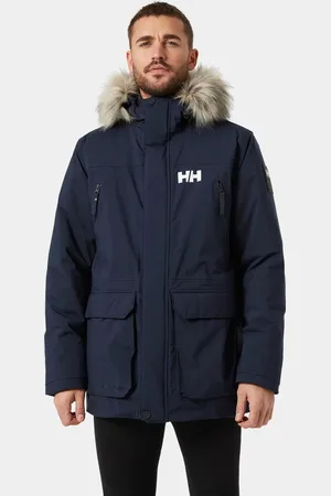 Helly Hansen Herr Reine Winter Parkass Marinblå L