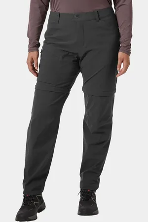 Helly Hansen Dam Elv Light Zip Off Byxor Grå XL