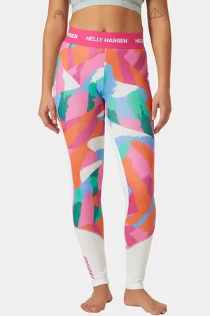 Helly Hansen Dam Lifa Merino Mellanvikt Baslager Byxor Vit L