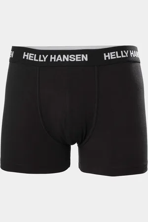 Helly Hansen Herr 2-pack Bomull Boxershorts Svart L