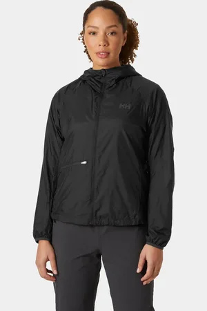 Helly Hansen Dam Rapide Fodrad Vindjacka Svart L