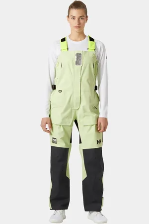 Helly Hansen Dam Skagen Pro Bib Seglarbyxor Grön L