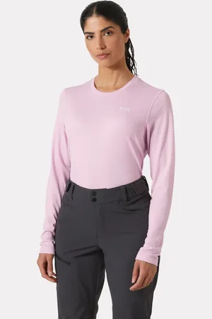 Helly Hansen Dam HH Lifa Active Solen Långärmat Baslager Rosa M