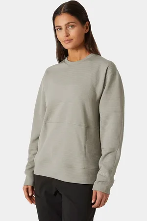 Helly Hansen Dam Evolved Air Crewneck Mellanlager Grå L
